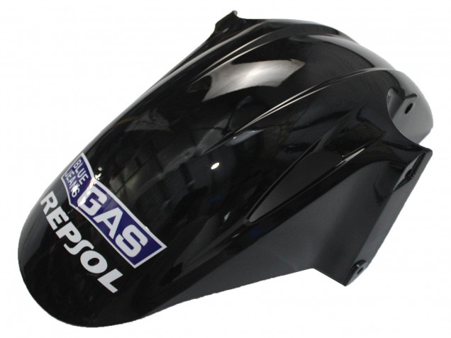 Argent Noir Brillant Repsol Carénage Moto Honda VFR 800 2002-2013