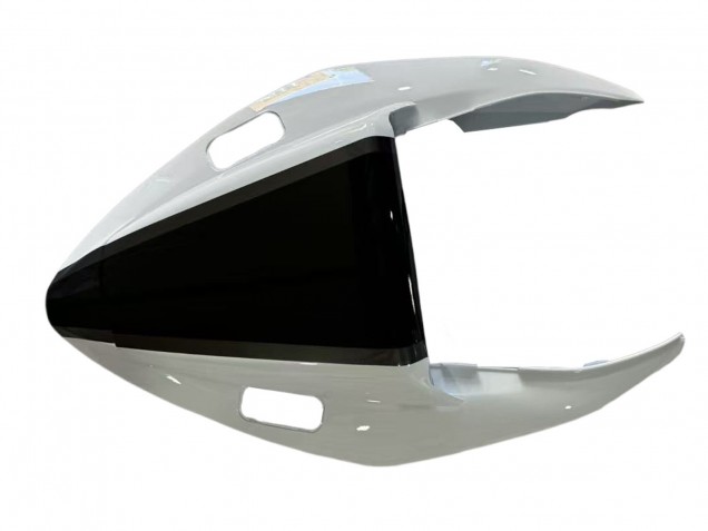 Blanc Perle Noir Brillant Décalque Carénage Moto Honda VFR 800 2002-2013