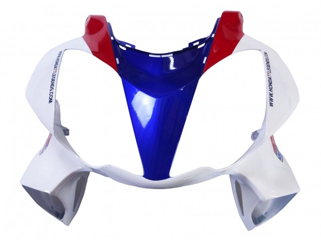 Blanc Rouge Bleu Motul Carénage Moto Honda VFR 800 2002-2013