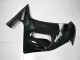 Noir Brillant Blanc Carénage Moto Kawasaki EX650 2006-2008