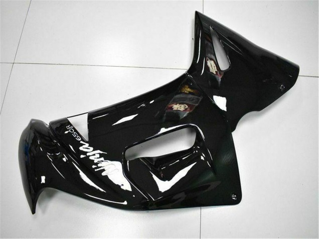 Noir Brillant Blanc Carénage Moto Kawasaki EX650 2006-2008
