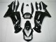 Noir Brillant Blanc Carénage Moto Kawasaki EX650 2006-2008