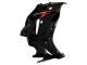 Noir Brillant Carénage Moto Suzuki GSX650F 2008-2013