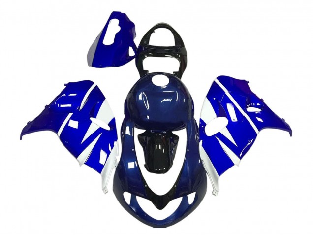 Bleu Blanc Noir Brillant Carénage Moto Suzuki TL1000R 1998-2003
