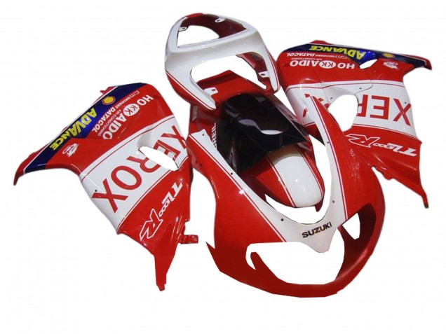 Blanc Rouge Noir Xerox Carénage Moto Suzuki TL1000R 1998-2003