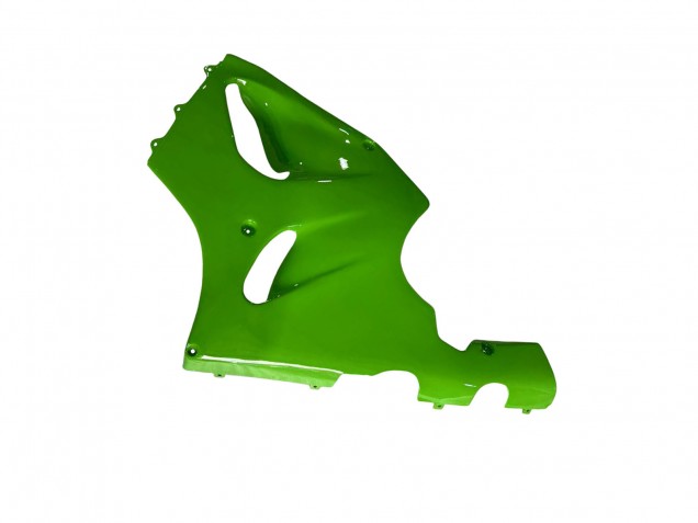 Blanc Vert Bleu Carénage Moto Kawasaki ZX7R 1996-2003