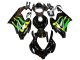 Noir Brillant Jaune Vert Monstre Carénage Moto Honda CBR1000RR 2004-2005