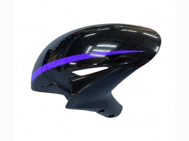 Noir Brillant Violet Bande Carénage Moto Honda CBR1000RR 2004-2005