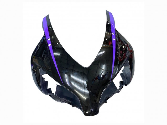 Noir Brillant Violet Bande Carénage Moto Honda CBR1000RR 2004-2005