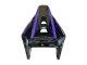 Noir Brillant Violet Bande Carénage Moto Honda CBR1000RR 2004-2005