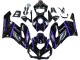 Noir Brillant Violet Bande Carénage Moto Honda CBR1000RR 2004-2005