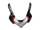 Argent Noir Brillant Rouge Bande Carénage Moto Honda CBR1000RR 2004-2005