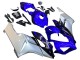 Argent Bleu Noir Brillant Carénage Moto Honda CBR1000RR 2004-2005