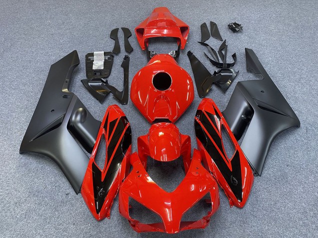 Gris Rouge Noir Brillant Bande Carénage Moto Honda CBR1000RR 2004-2005