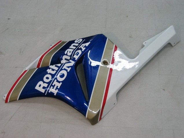 Blanc Bleu Or Rothmans Carénage Moto Honda CBR1000RR 2004-2005
