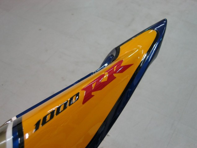 Blanc Bleu Or Rothmans Carénage Moto Honda CBR1000RR 2004-2005