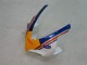 Blanc Bleu Or Rothmans Carénage Moto Honda CBR1000RR 2004-2005