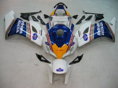 Blanc Bleu Or Rothmans Carénage Moto Honda CBR1000RR 2004-2005 Pas Chère