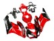 Rouge Noir Brillant Courses Carénage Moto Honda CBR1000RR 2004-2005