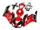 Rouge Noir Brillant Courses Carénage Moto Honda CBR1000RR 2004-2005
