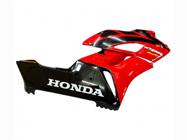 Rouge Noir Brillant Courses Carénage Moto Honda CBR1000RR 2004-2005