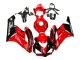 Rouge Noir Brillant Courses Carénage Moto Honda CBR1000RR 2004-2005
