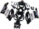 Noir Brillant Blanc West Carénage Moto Honda CBR1000RR 2004-2005