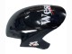 Noir Brillant Blanc West Carénage Moto Honda CBR1000RR 2004-2005