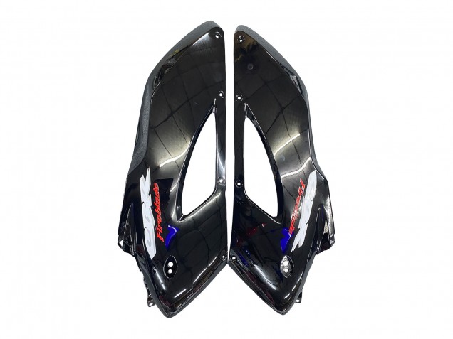 Noir Brillant Blanc West Carénage Moto Honda CBR1000RR 2004-2005