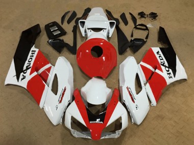 Blanc Rouge Noir Brillant Fireblade Carénage Moto Honda CBR1000RR 2004-2005 Pas Chère
