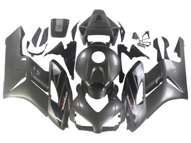 Gris Brillant Noir Brillant Carénage Moto Honda CBR1000RR 2004-2005 Pas Chère