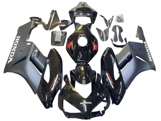 Noir Brillant Gris Mat Rouge Fireblade Carénage Moto Honda CBR1000RR 2004-2005