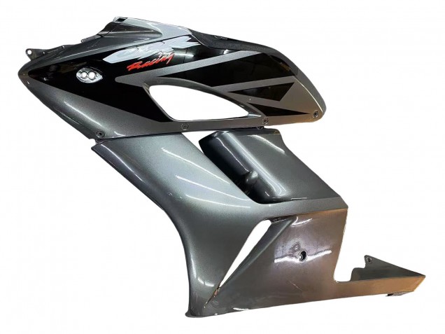 Argent Noir Brillant Carénages Moto Honda CBR1000RR 2004-2005
