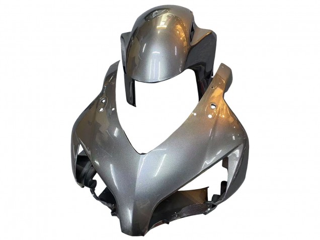 Argent Noir Brillant Carénages Moto Honda CBR1000RR 2004-2005