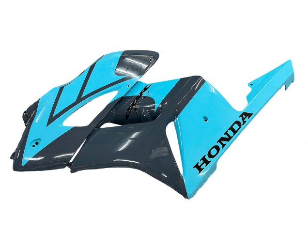 Bleu Clair Noir Brillant Carénage Moto Honda CBR1000RR 2004-2005