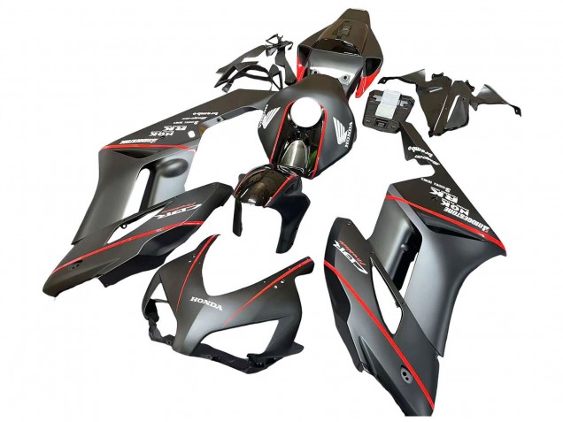 Noir Brillant Gris Brillant Rouge Bande Carénage Moto Honda CBR1000RR 2004-2005