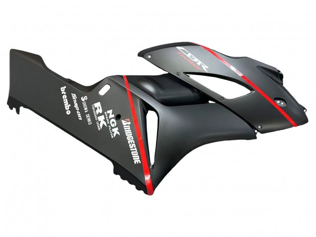 Noir Brillant Gris Brillant Rouge Bande Carénage Moto Honda CBR1000RR 2004-2005