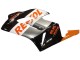 Orange Argent Noir Brillant Repsol Carénage Moto Honda CBR1000RR 2004-2005