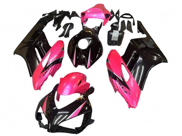 Rose Noir Brillant Carénage Moto Honda CBR1000RR 2004-2005