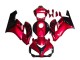 Rouge Noir Brillant Bande Carénage Moto Honda CBR1000RR 2004-2005