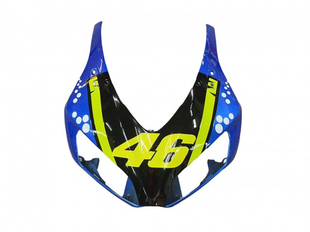 Bleu Fluorescent Vert Noir Brillant Requin 46 Carénage Moto Honda CBR1000RR 2006-2007