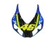 Bleu Fluorescent Vert Noir Brillant Requin 46 Carénage Moto Honda CBR1000RR 2006-2007