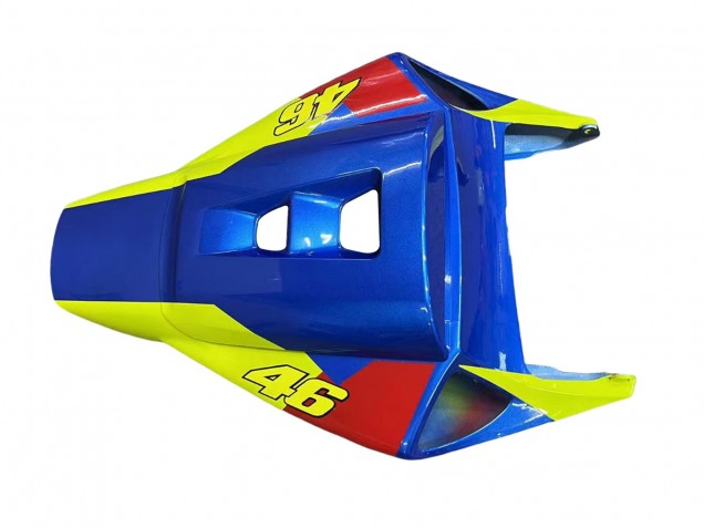 Bleu Fluorescent Vert Noir Brillant Requin 46 Carénage Moto Honda CBR1000RR 2006-2007