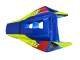 Bleu Fluorescent Vert Noir Brillant Requin 46 Carénage Moto Honda CBR1000RR 2006-2007