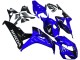Bleu Noir Brillant Carénage Moto Honda CBR1000RR 2006-2007