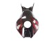 Noir Brillant Rouge Flamme Carénages Moto Honda CBR1000RR 2006-2007