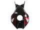 Noir Brillant Jaune Rouge Flamme Carénage Moto Honda CBR1000RR 2006-2007