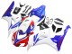 Blanc Rouge Bleu HRC Carénages Moto Honda CBR1000RR 2006-2007