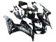 Noir Brillant Or SevenStars Carénage Moto Honda CBR1000RR 2006-2007