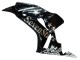 Noir Brillant Or SevenStars Carénage Moto Honda CBR1000RR 2006-2007